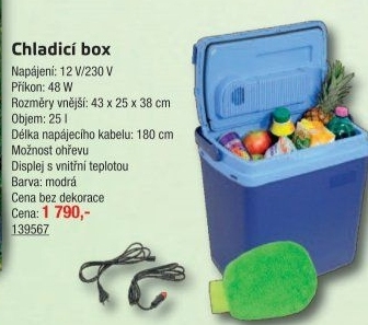 Chladící box Compass
