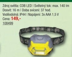 Led čelovka Emos