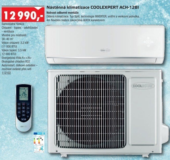 Klimatizace Coolexpert ACH-12BI