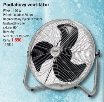 Podlahový ventilátor