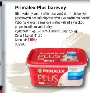 Interiérová barva Primalex Plus