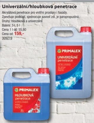 Hloubková penetrace Primalex