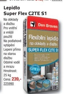 Lepidlo flexibilní Super Flex Den Braven