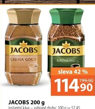 Instantní kávy Jacobs