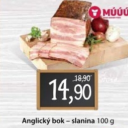 Anglický bok Maso uzeniny Písek
