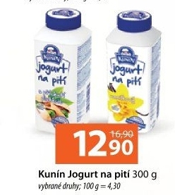 Jogurt na pití Kunín