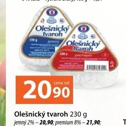 Tvaroh jemný Olešnický Moravia