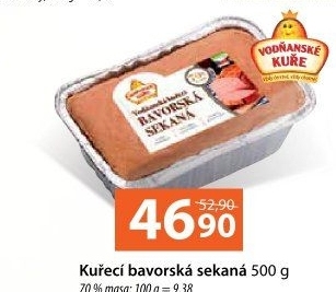 Sekaná drůbeží bavorská Vodňanské kuře