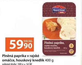 Paprika plněná v rajské omáčce Vltavotýnské lahůdky
