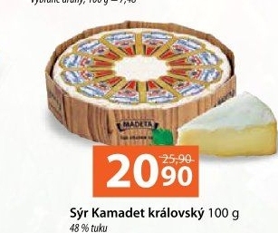 Sýr Kamadet královský Madeta