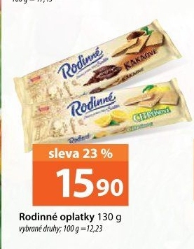 Oplatky Rodinné Sedita
