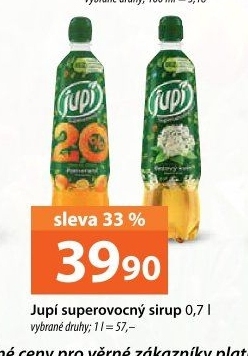 Sirup Superovocný Jupí