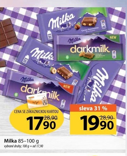 Čokoláda Milka