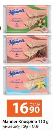 Oplatky Knuspino Manner