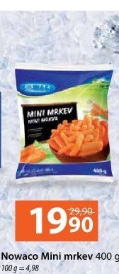Mrkev mini mražená Nowaco
