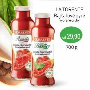 Rajčatové pyré La Torrente