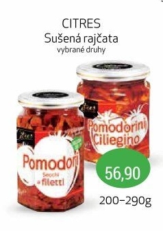 Sušená rajčata Citres