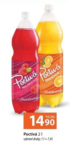 Limonáda Poctivá Poděbradka