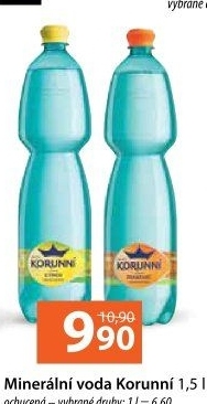 Voda ochucená Korunní