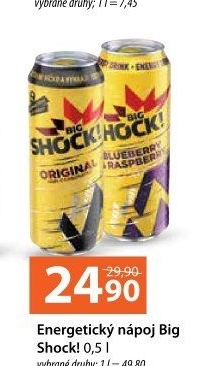 Energetický nápoj Big Shock