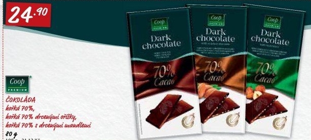 Čokoláda Coop Premium