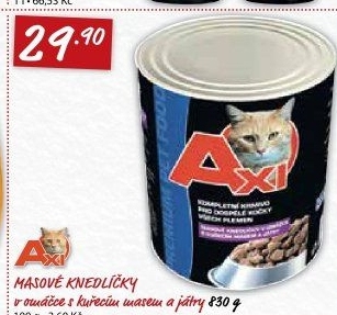 Knedlíčky masové pro kočky Axi