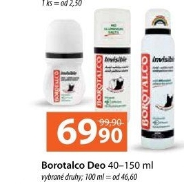 Deodoranty Borotalco