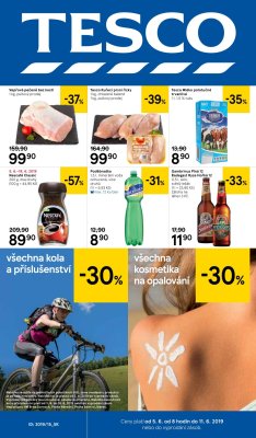 akční leták Tesco 5.6.2019-11.6.2019