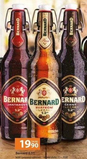 Pivo ležák Bernard