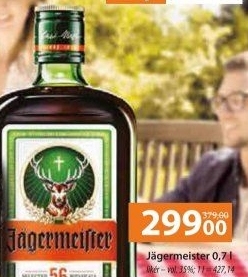 Bylinný likér Jägermeister
