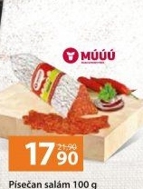 Salám Písečan Maso uzeniny Písek