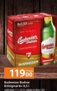 Pivo světlý ležák B: Original Budweiser Budvar