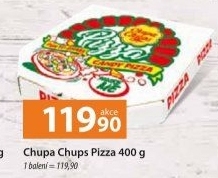 Želé pizza Chupa Chups