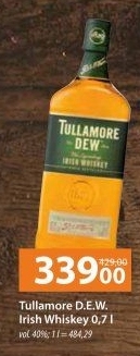Whisky irská Tullamore Dew