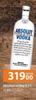 Vodka Absolut