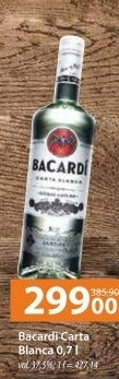 Rum Carta Blanca Bacardi