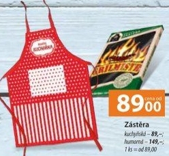 Kuchyňská zástěra