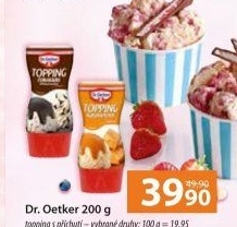 Topping Dr. Oetker