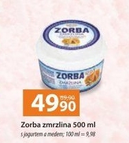 Jogurtová zmrzlina v kelímku Zorba Polarka