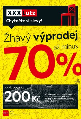 akční leták XXXLutz 10.6.2019-23.6.2019