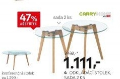 SADA ODKLÁDACÍCH STOLKŮ