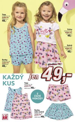 akční leták Kik textil 5.6.2019-11.6.2019