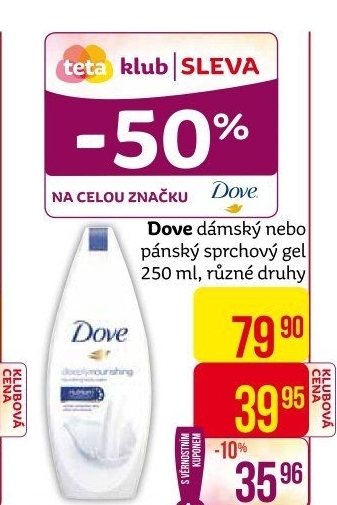 Sprchový gel Dove
