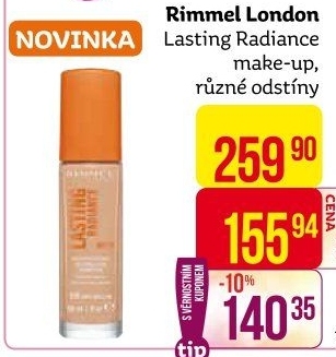 Make up Lasting Radiance Rimmel