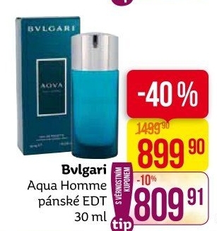 Toaletní voda Aqua Pour Homme Bvlgari