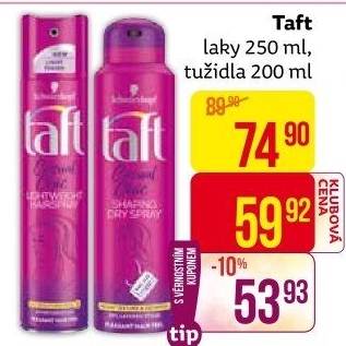 Lak na vlasy Taft Schwarzkopf