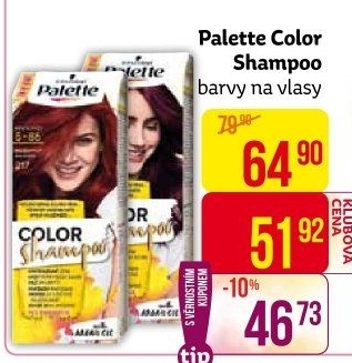 Barva na vlasy Color Shampoo Palette Schwarzkopf
