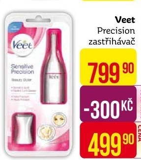 Elektrický zastřihovač dámský Sensitive Precision Veet