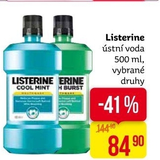 Ústní voda Listerine