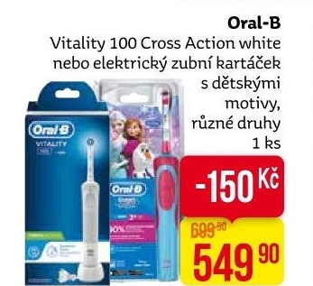 Dětský elektrický zubní kartáček Oral-B Vitality